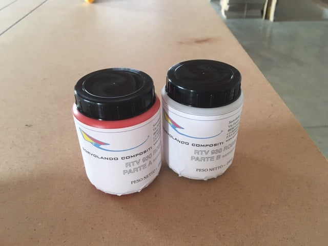Silicone RTV930 rosso conf. 500gr.