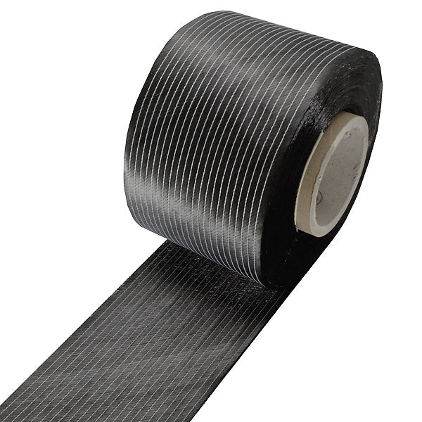 Nastro in fibra di carbonio biassiale 200 gr/mq H=11,5 cm L=5 mt.