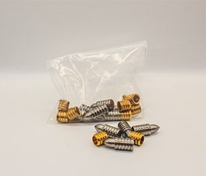 Spine riferimento stampi senza perno sfilabile.