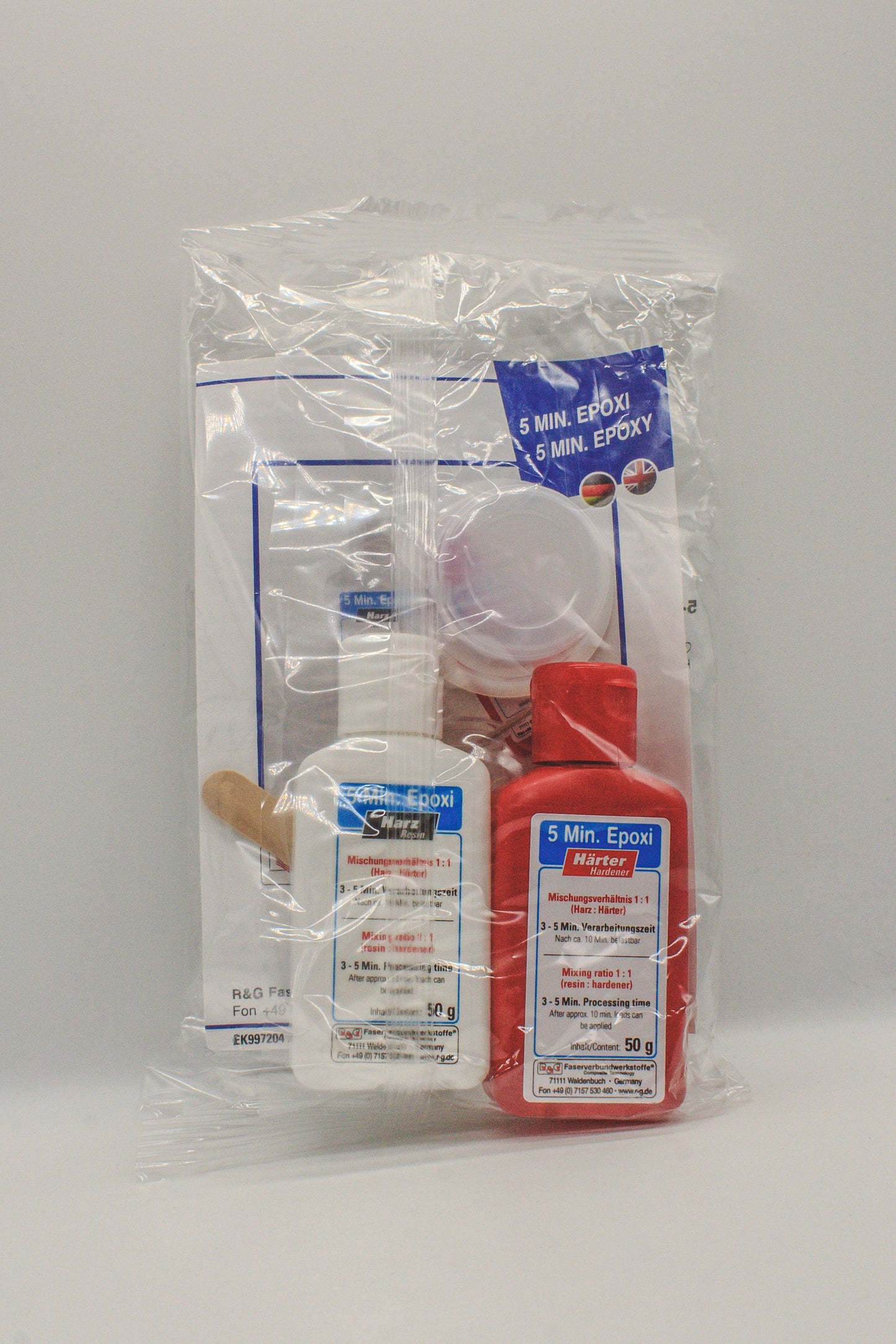 Epoxy glue 5 min 100 gr.