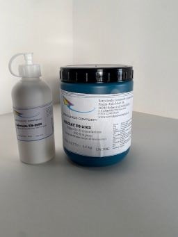 Gel Coat per stampi EG-2102 0,540 kg blu.